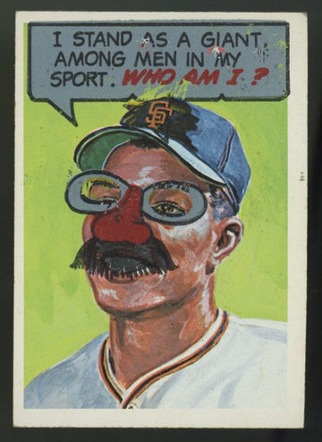1967 Topps Who Am I? Willie Mays #33 EX *Unscratched*