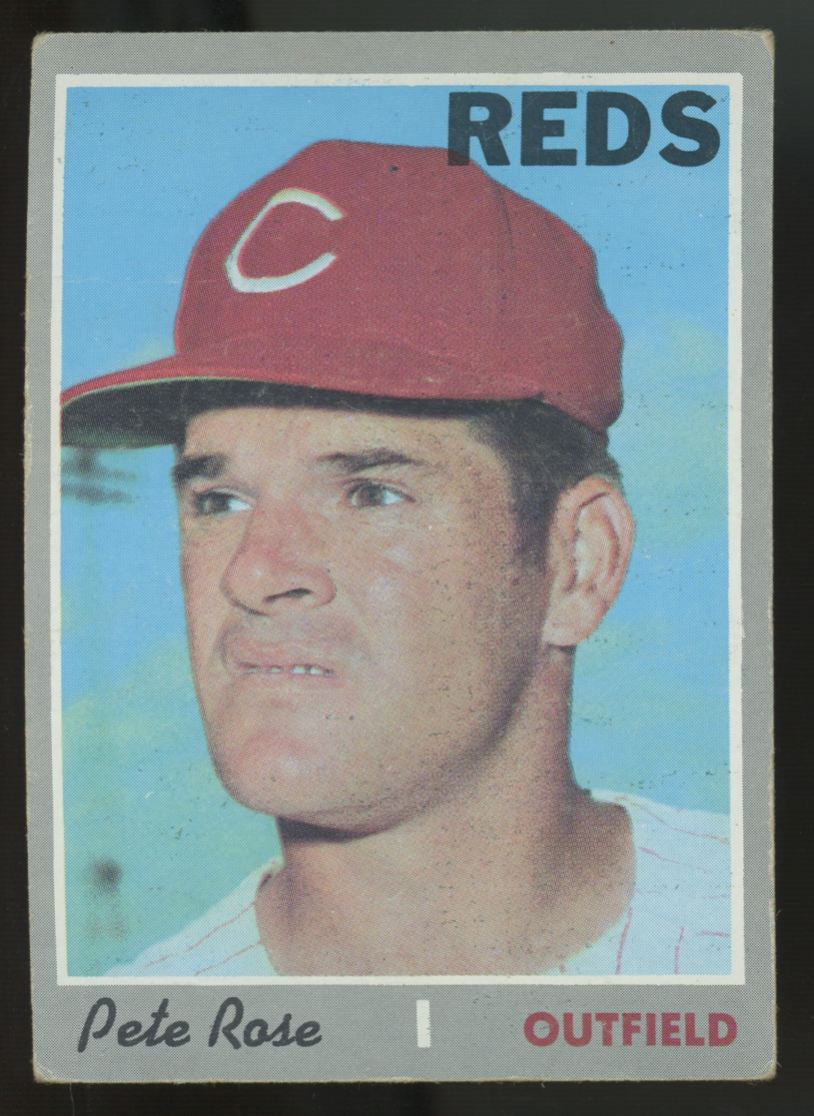 1970 Topps Pete Rose #580 G/VG (Wrinkles) "A"