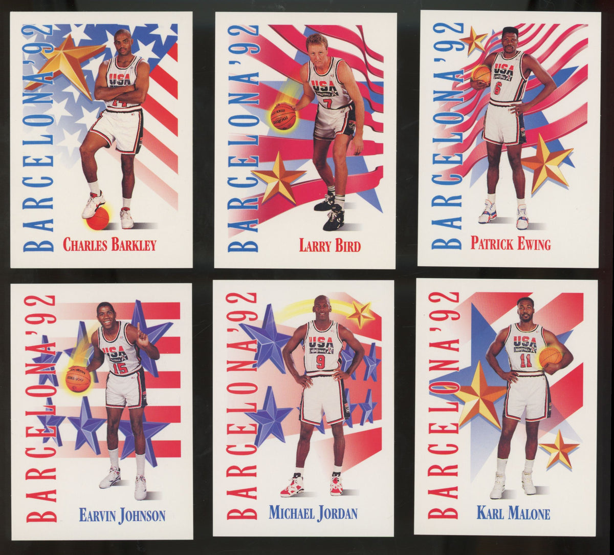 1991-92 SkyBox Team USA Complete Set (34/34)