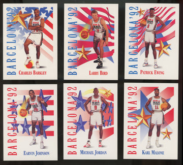 1991-92 SkyBox Team USA Complete Set (34/34)