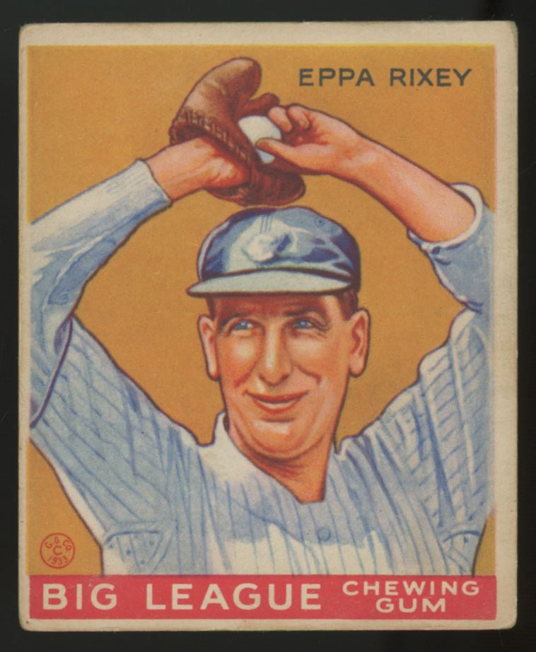 1933 Goudey Eppa Rixey #74 VG