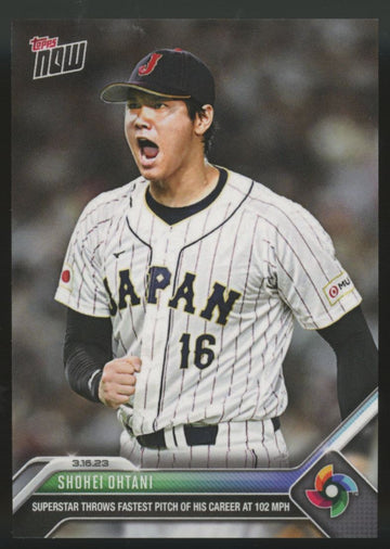 2023 Topps Now Shohei Ohtani World Baseball Classic #WBC-53 "A"