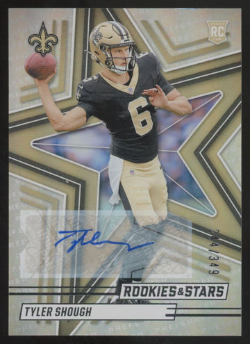 2025 Panini Rookies and Stars Tyler Shough RC Auto /349 #194