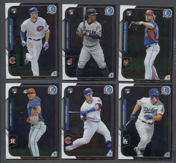 2015 Bowman Chrome Complete Set (200) NM/MT Condition Bryant, Lindor, Correa
