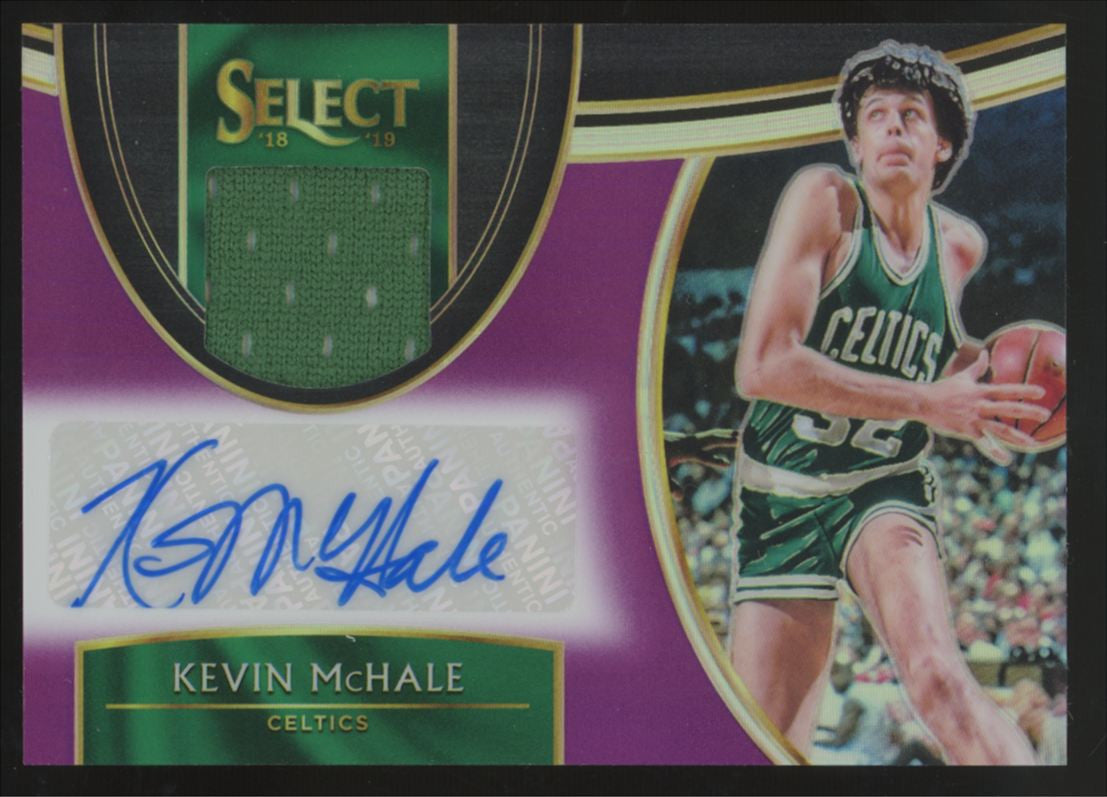2018-19 Panini Select Kevin McHale Purple Patch Auto /65 #AM-KMH
