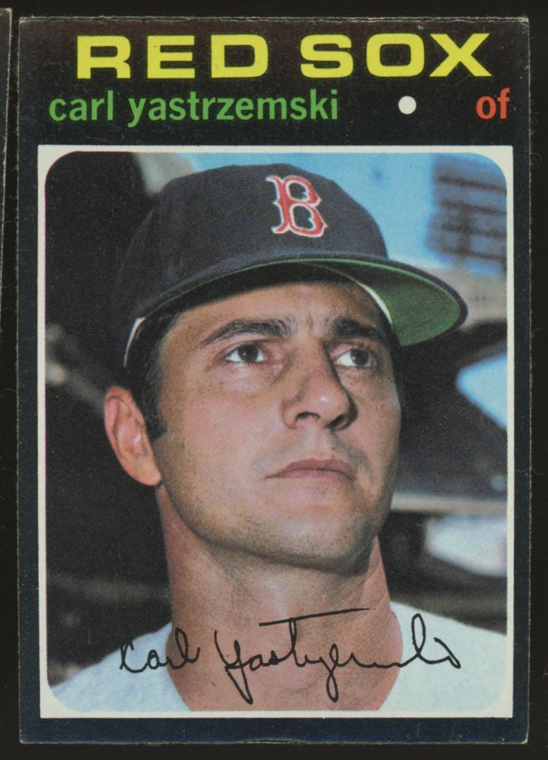 1971 Topps Carl Yastrzemski #530 EX+ "B"