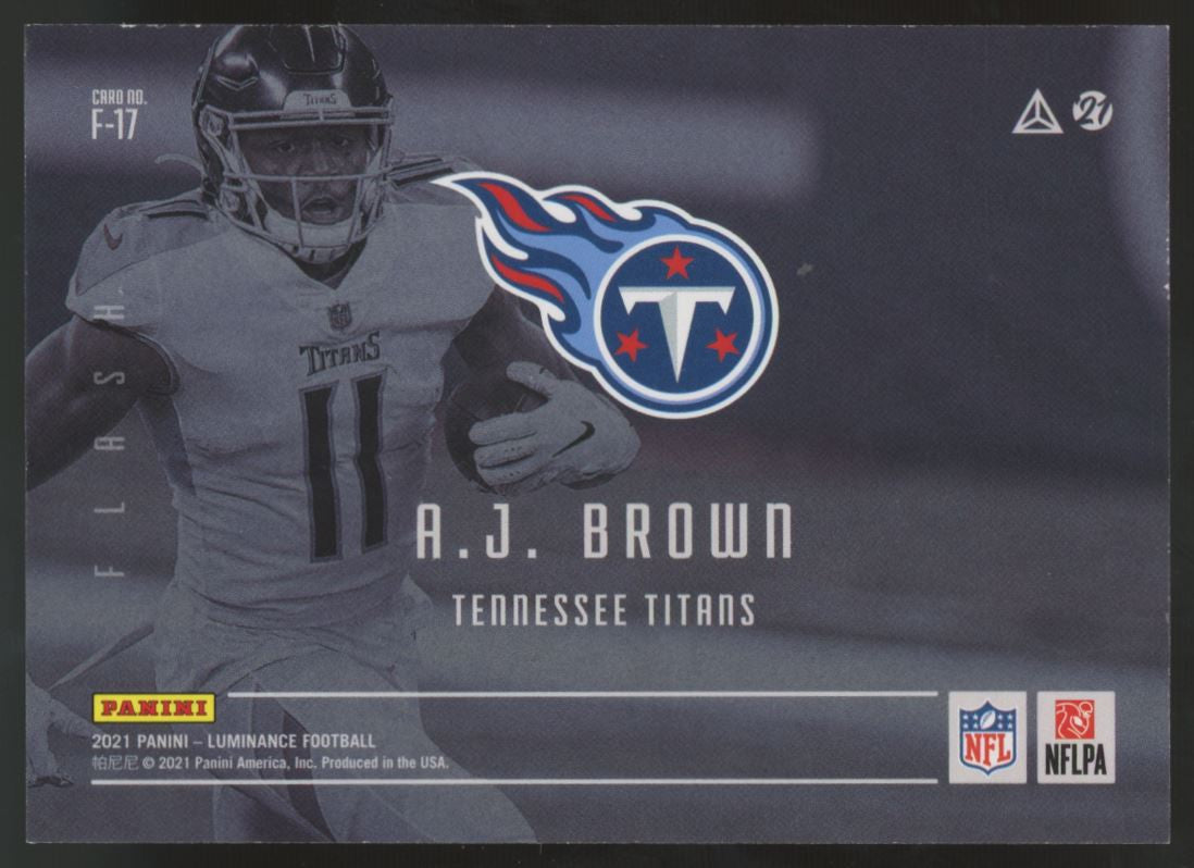 2021 Luminance AJ Brown Flash Green /10 #F-17