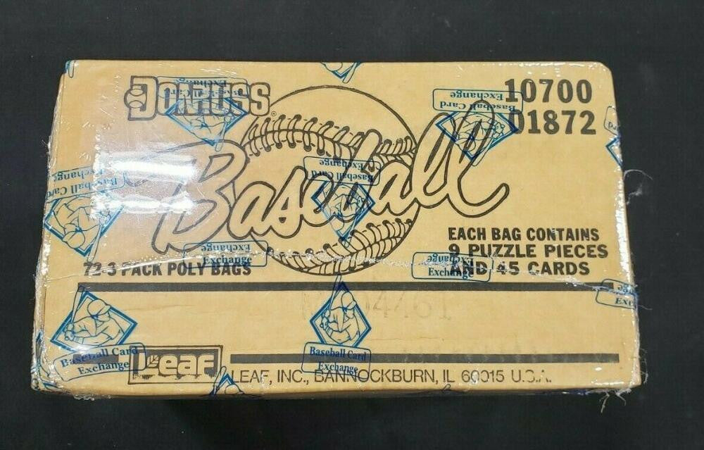 1987 Donruss Baseball BBCE Sealed Wrapped FASC Factory Sealed Rack Case