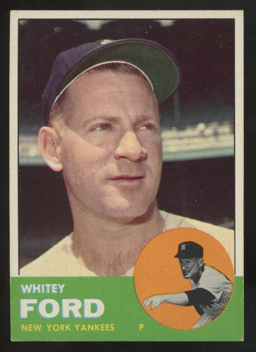 1963 Topps Whitey Ford #446 EX+