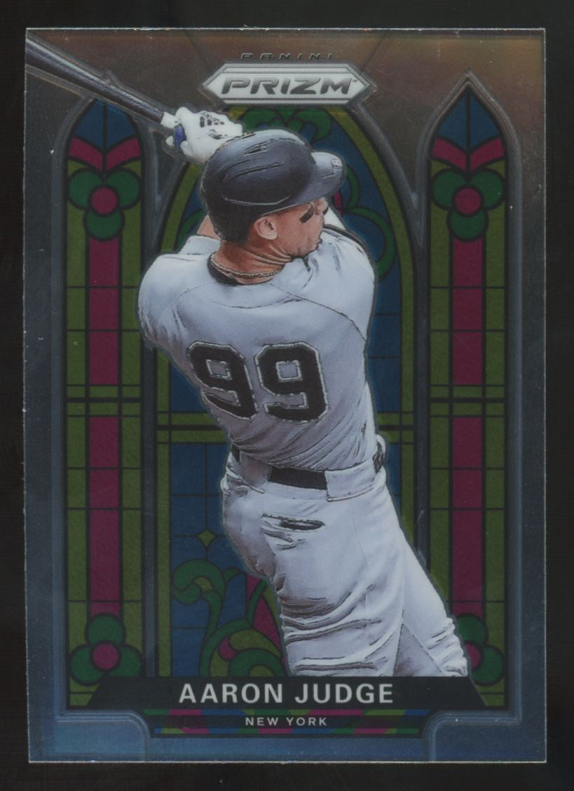 2021 Panini Prizm Aaron Judge Stained Glass #SG-5