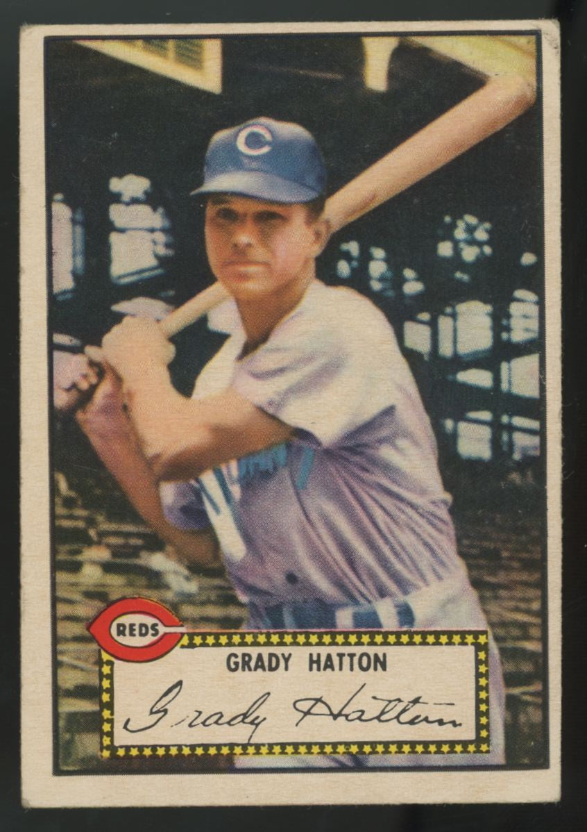 1952 Topps Grady Hatton #6 Good