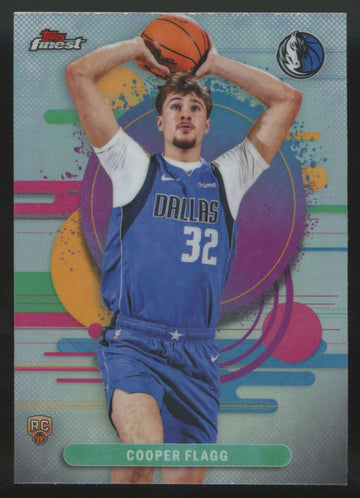 2025-26 Topps Finest Cooper Flagg RC Uncommon Refractor #101