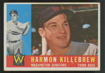 1960 Topps Harmon Killebrew #210 VG-EX