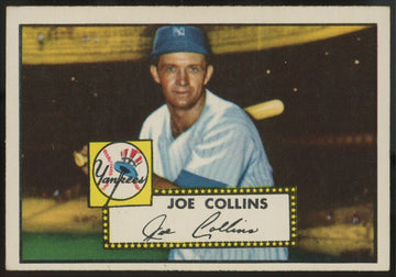 1952 Topps Joe Collins #202 EX