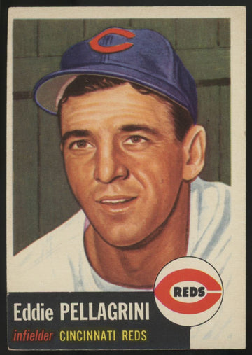 1953 Topps Eddie Pellagrini #28 EX/MT
