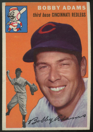 1954 Topps Bobby Adams #123 NM
