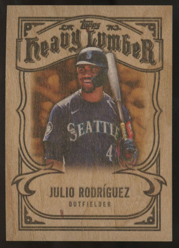 2026 Topps Series Two Julio Rodriguez Heavy Lumber SSP #HL-22