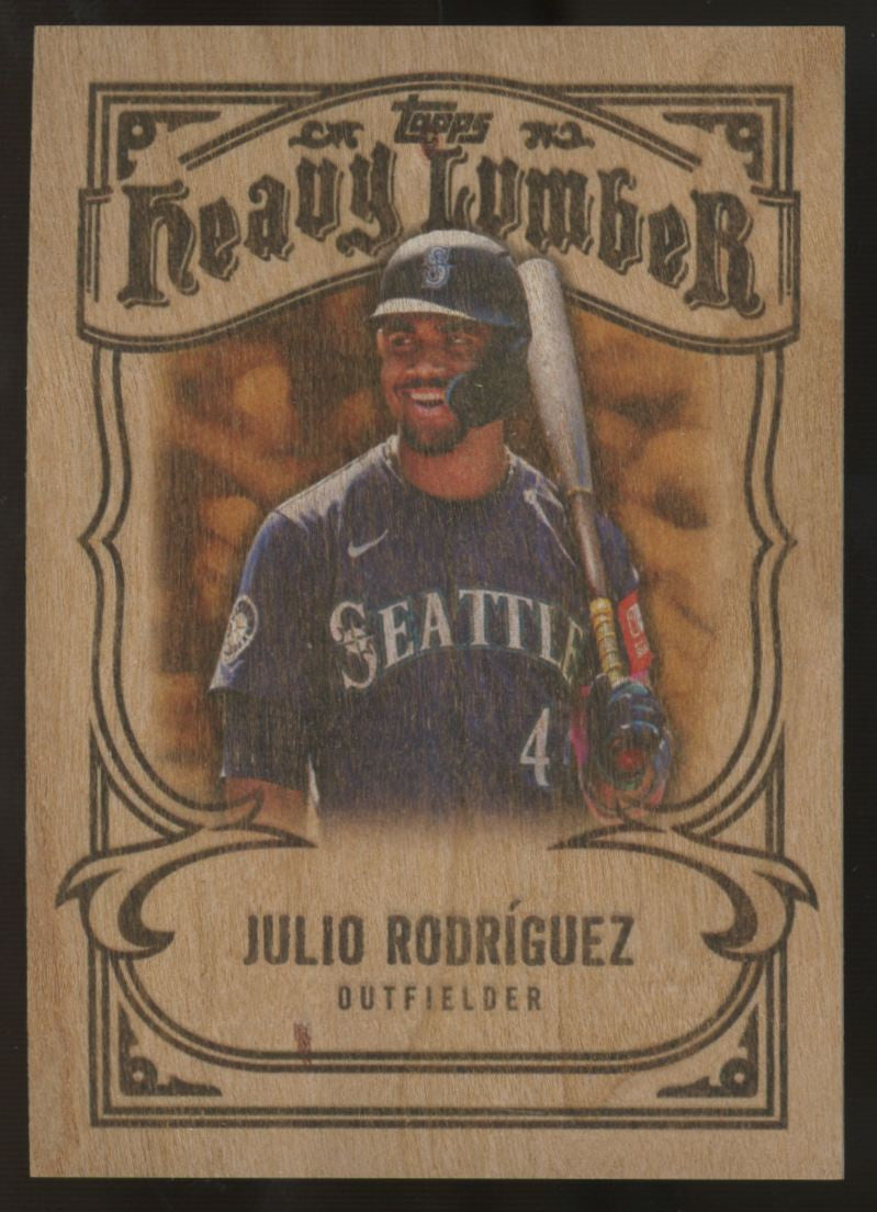 2026 Topps Series Two Julio Rodriguez Heavy Lumber SSP #HL-22