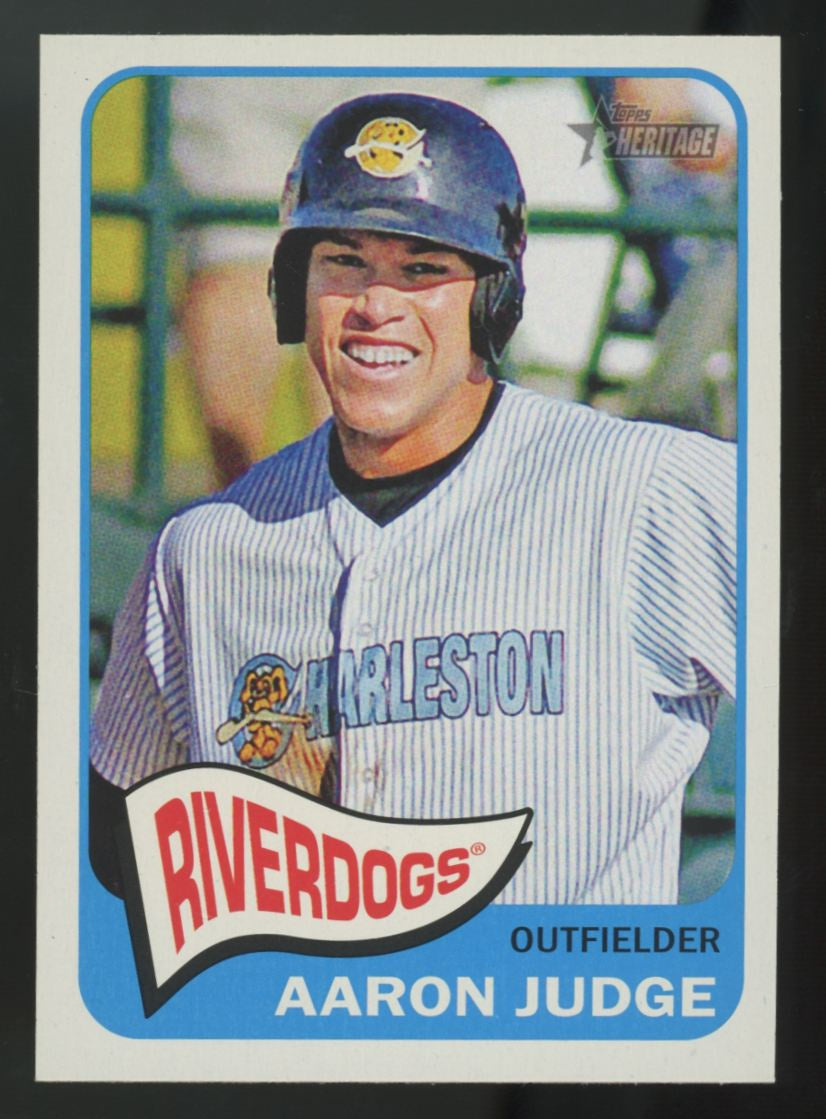 2014 Topps Heritage Aaron Judge Minor League #175