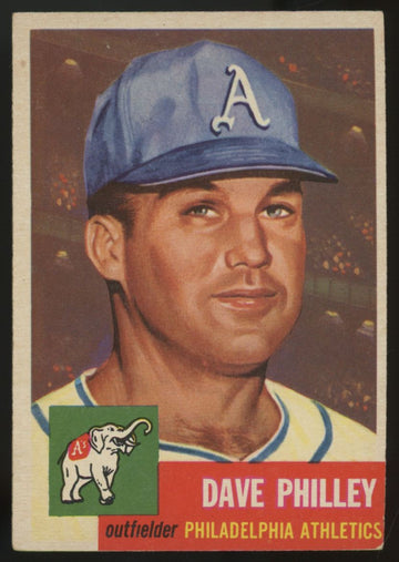 1953 Topps Dave Philley #64 EX