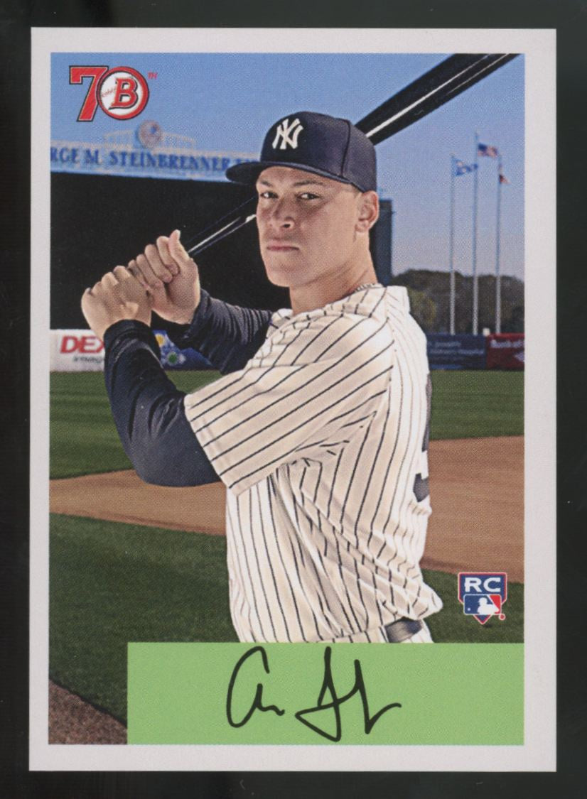 2017 Topps Aaron Judge RC 1954 Throwback Thursday #78