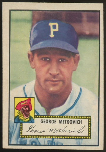 1952 Topps George Metkovich #310 EX+