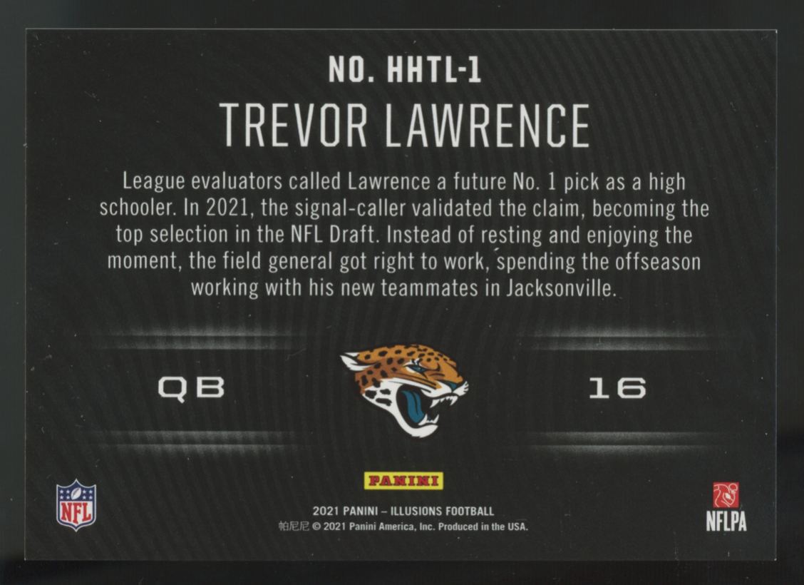 2021 Illusions Trevor Lawrence RC Holoheroes SSP #HHTL-1