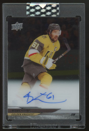 2024/25 UD Clear Cut Mark Stone Auto #CC-MS