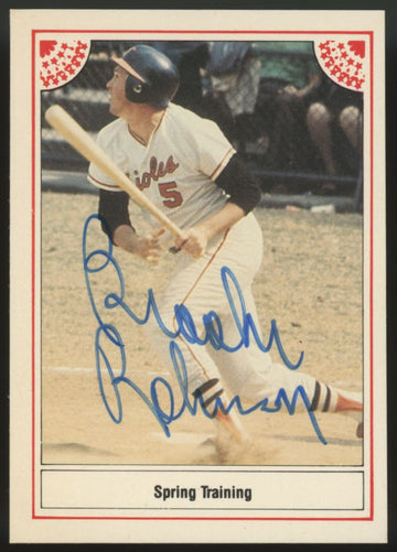 1983 ASA Brooks Robinson Spring Training #10 Signed Autographed Card JSA