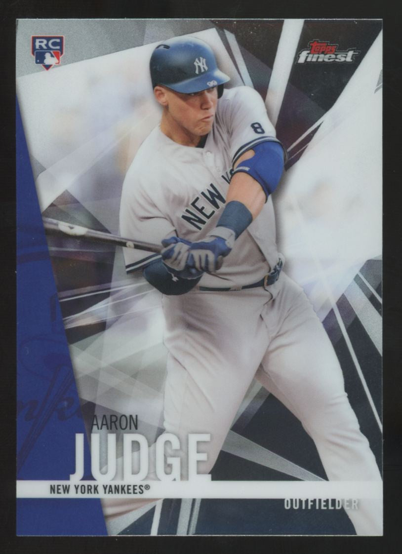 2017 Topps Finest Aaron Judge RC #2