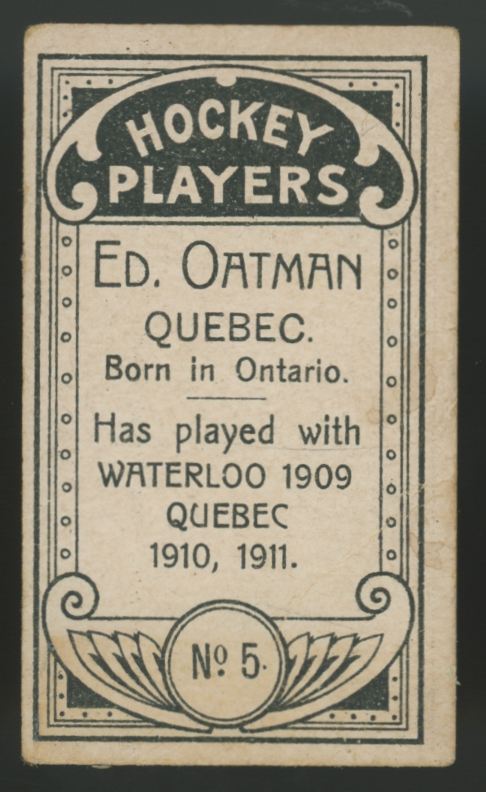 1911-12 C55 Imperial Ed Oatman #5 G/VG