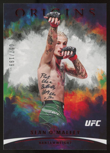 2022 Chronicles Origins UFC Sean O'Malley Red /199 #132