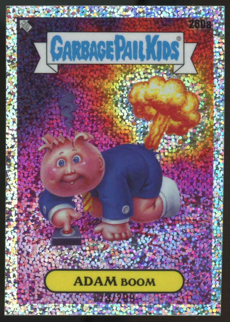 2024 Topps Garbage Pail Kids Adam Boom Silver Speckle /299 #260a