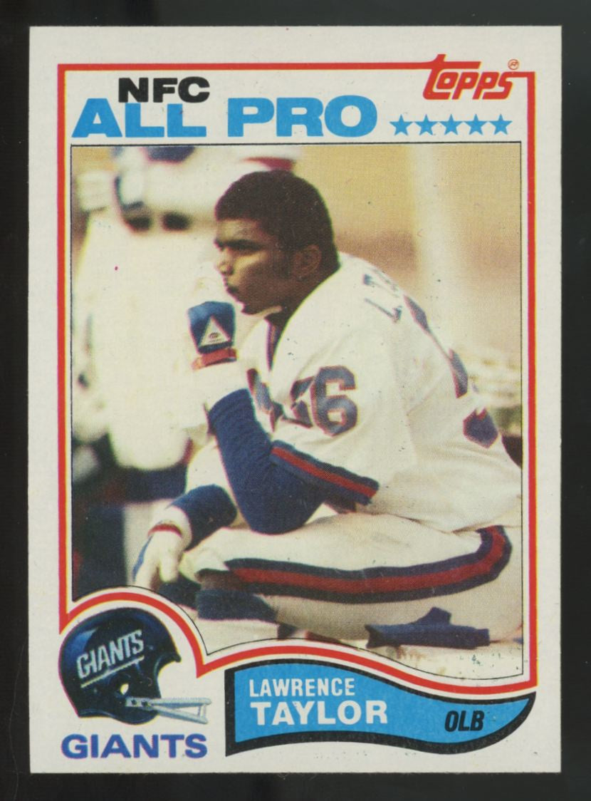 1982 Topps Lawrence Taylor RC #434 NM-MT