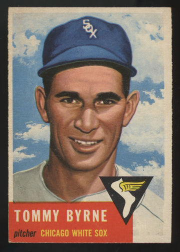 1953 Topps Tommy Byrne #123 EX