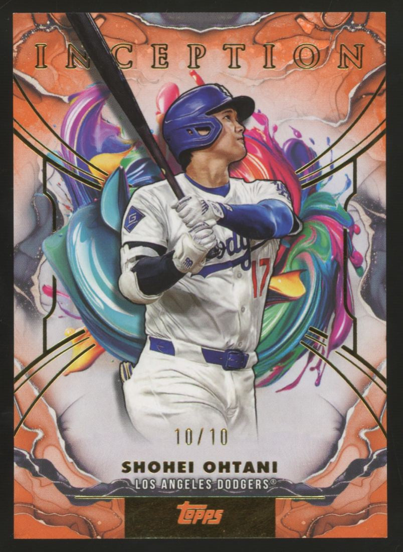 2025 Topps Inception Shohei Ohtani Orange /10 #69