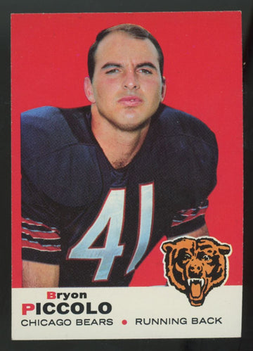 1969 Topps Bryon Piccolo RC #26 NM