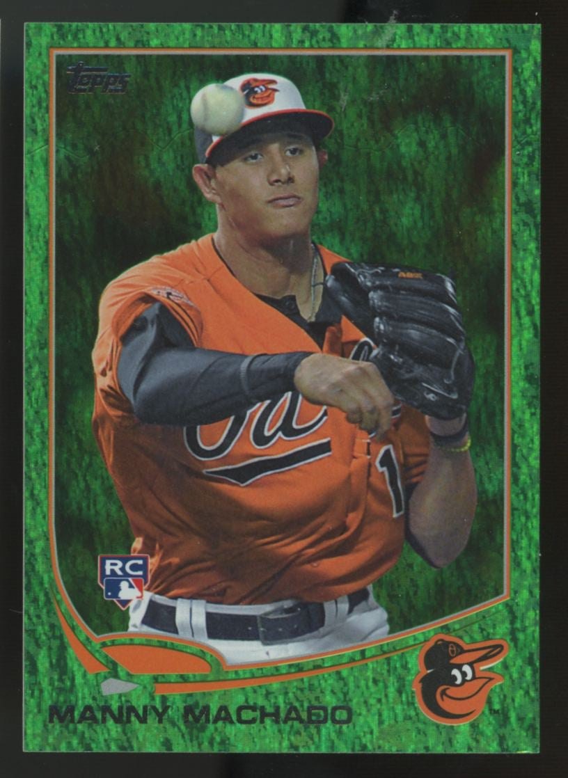 2013 Topps Series One Manny Machado RC Emerald Foil #270