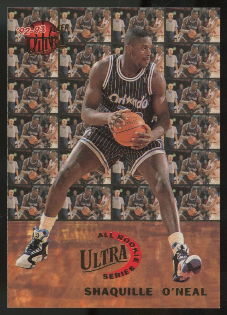 1992-93 Fleer Ultra Shaquille O'Neal RC All Rookie Series #7