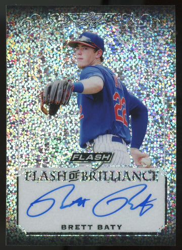 2019 Leaf Flash Brett Baty Flash of Brilliance Auto #FB-BB2