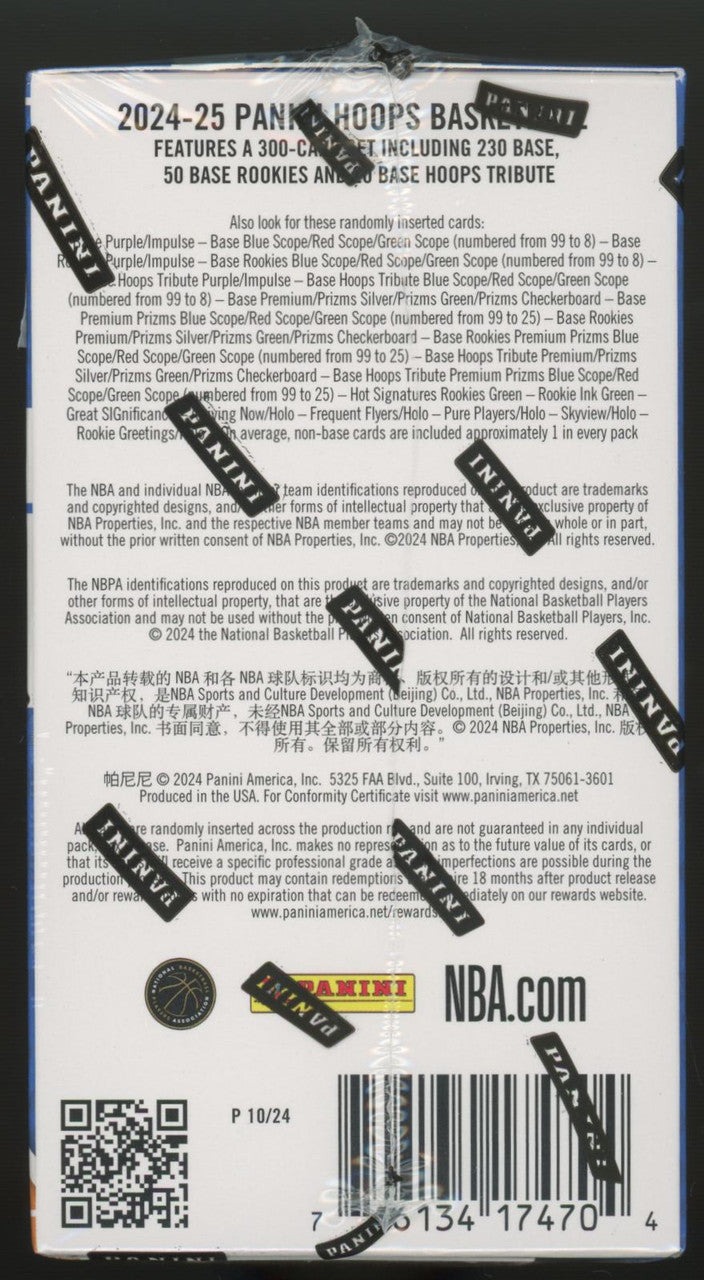 2024/25 Panini NBA Hoops Hobby Blaster Box (Scope)