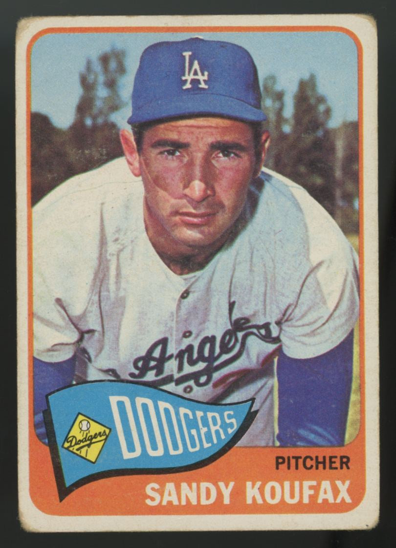 1965 Topps Sandy Koufax #300 F/G