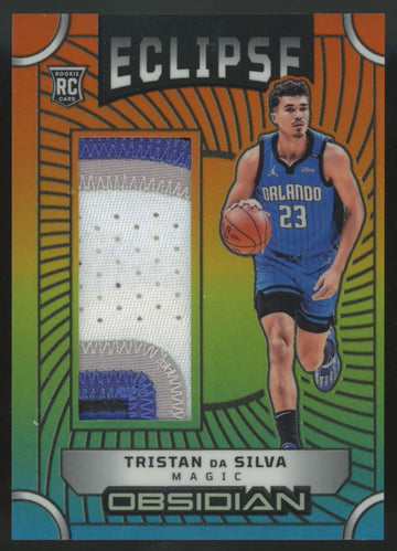 2024-25 Obsidian Tristan Da Silva RC Eclipse Electric Etch Hot Springs Patch /15