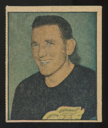 1951-52 Berk Ross Hit Parade Of Champions Sid Abel Mini #3 EX
