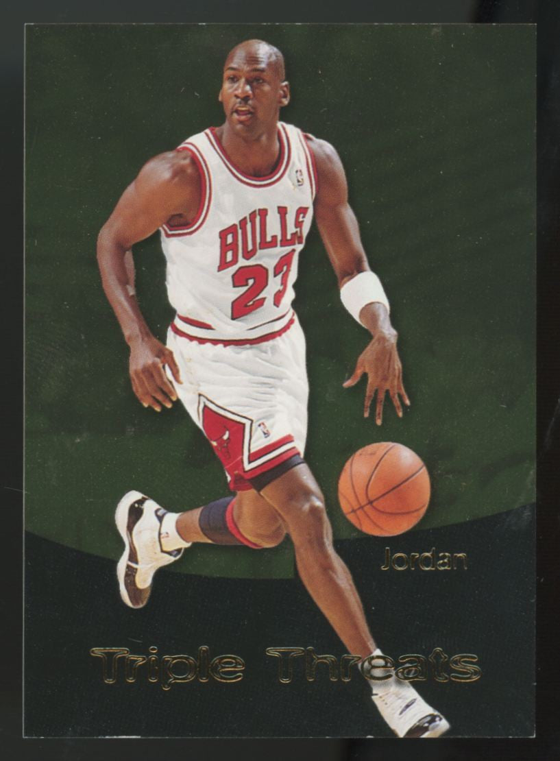1996-97 Skybox Premium Michael Jordan Triple Threats #TT11