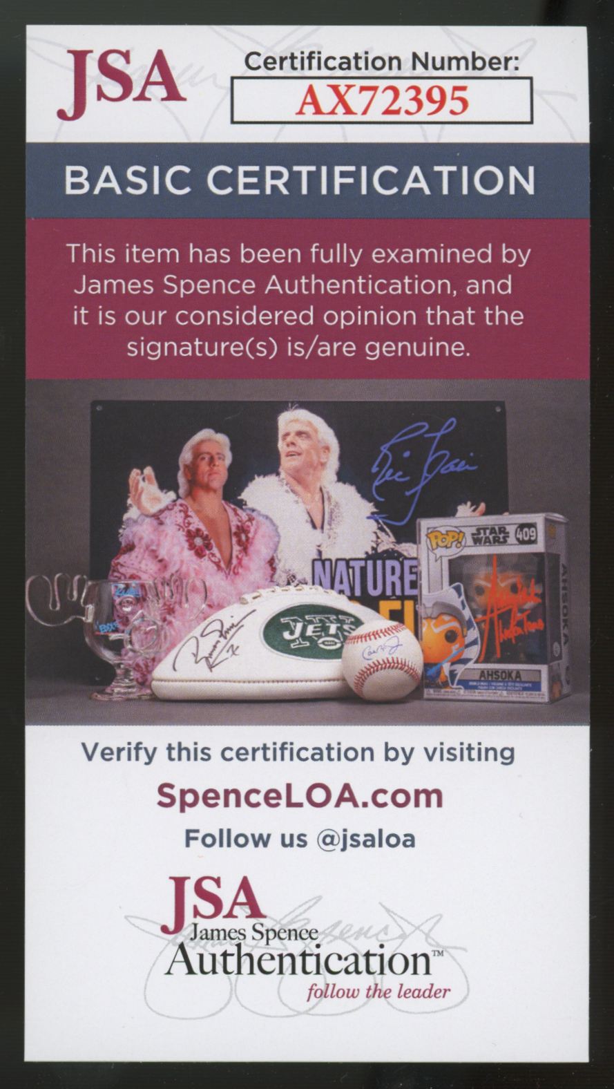 1978 Lloyd Waner Signed Autographed Index Card JSA Authentic