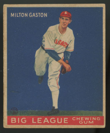 1933 Goudey Milton Gaston #65 VG/EX-EX