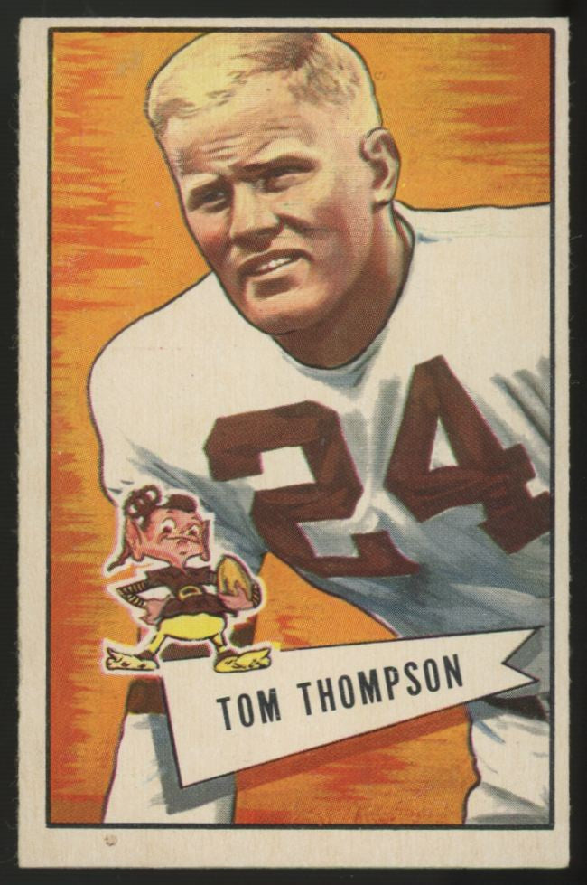 1952 Bowman Small Tom Thompson #26 VG-EX