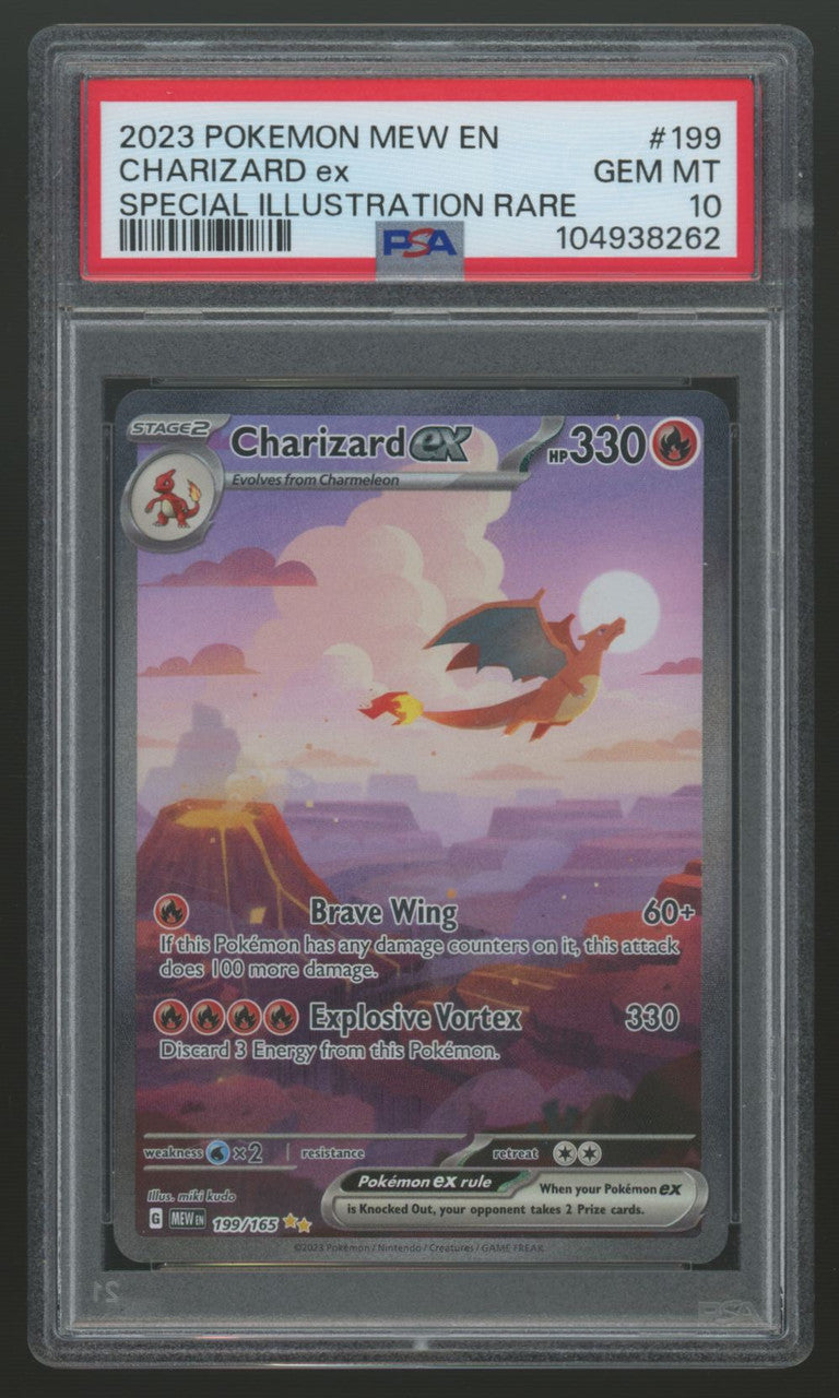 2023 Pokemon Charizard ex 151 Special Illustration Rare #199 PSA 10