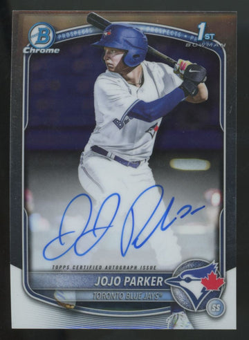 2025 Bowman Draft JoJo Parker 1st Chrome Prospect Auto #CPA-JP